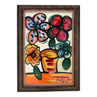 Peter Keil Painting Framed For Sale