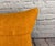 Turkish 20 x 20 Hemp Pillow Turkish Cushion Natural Orange Pillow Cushion Cover For Sale - Image 3 of 4