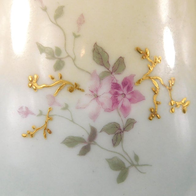 Late 18th Century Traditional Lewis Straus and Sons Limoges Cream and Blue Chocolate Pot For Sale - Image 10 of 13