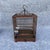Rosewood Birdcage With Blue & White Porcelain Feeders – Decorative Asian Accent For Sale In Los Angeles - Image 6 of 9
