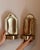 Mid-Century Arts and Crafts Swedish Brass Sconces, Set of 2 For Sale - Image 5 of 10