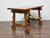Spanish 18th Century Walnut Fratino Table with Carved Legs and Iron Stretcher For Sale In Atlanta - Image 6 of 12