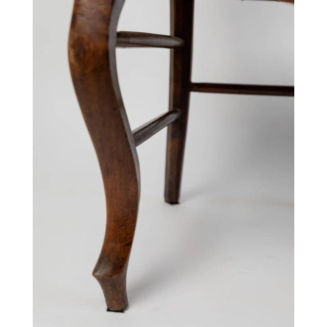 Vintage Louis Philippe Armchairs in Cherry Wood, Set of 2 For Sale - Image 10 of 15