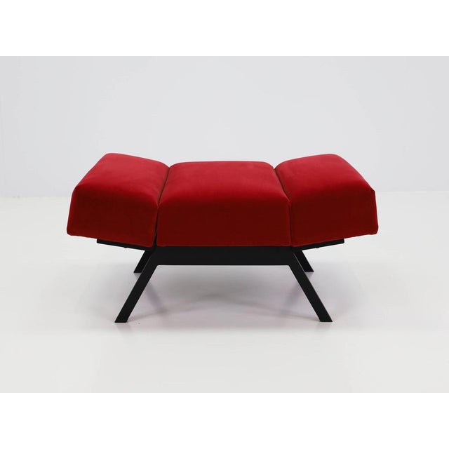 Panchetto Convertible Lounge Chairs-to-Ottomans by Rito Valla for Ipe, Italy, 1960s, Set of 2 For Sale - Image 6 of 17