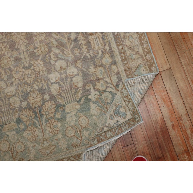 Persian Malayer Accent Rug in earth tones from the 2nd quarter of the 20th century Details rug no. j3947 size 4' 3" x 6' 8"