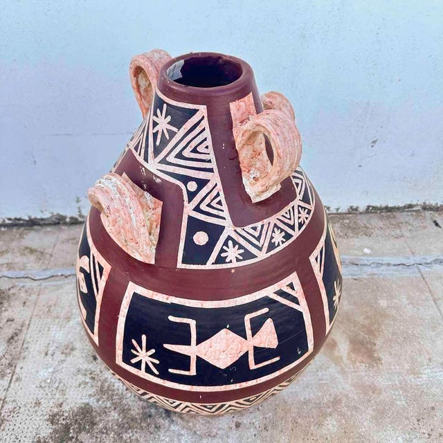 Vintage Ceramic Vase For Sale - Image 5 of 8