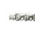 Mid 20th Century Mid-Century 18 Karat White Gold Jabel 3.5 Carat Total Weight Bracelet For Sale - Image 5 of 6