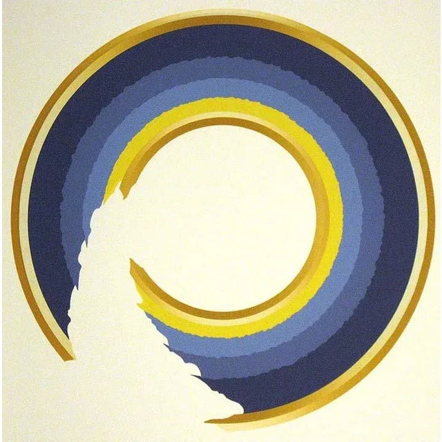 "Intentions III" Unframed Limited Edition Serigraph Hand signed by the artist Paper Size: 30" x 22" Image Size: 26-1/2" x...