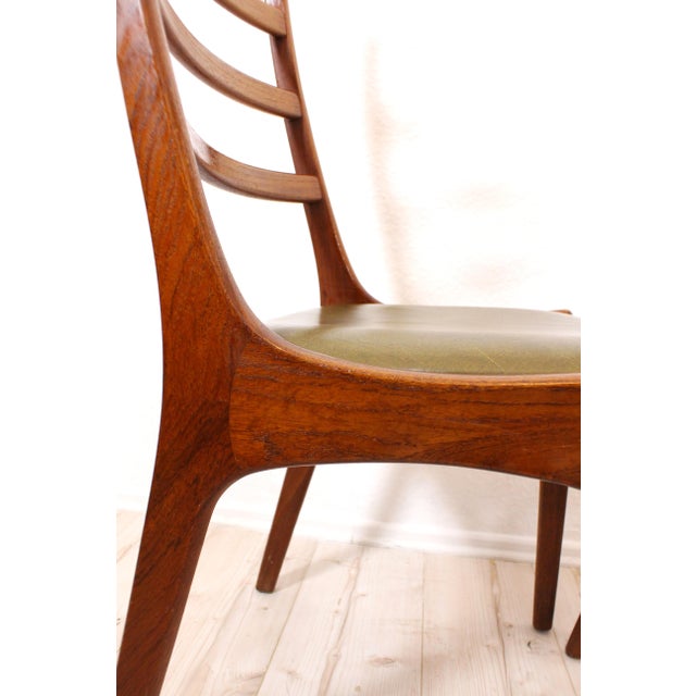 Teak Dining Chairs by Kai Kristiansen for KS Møbler, Denmark, 1960s, Set of 2 For Sale - Image 6 of 12