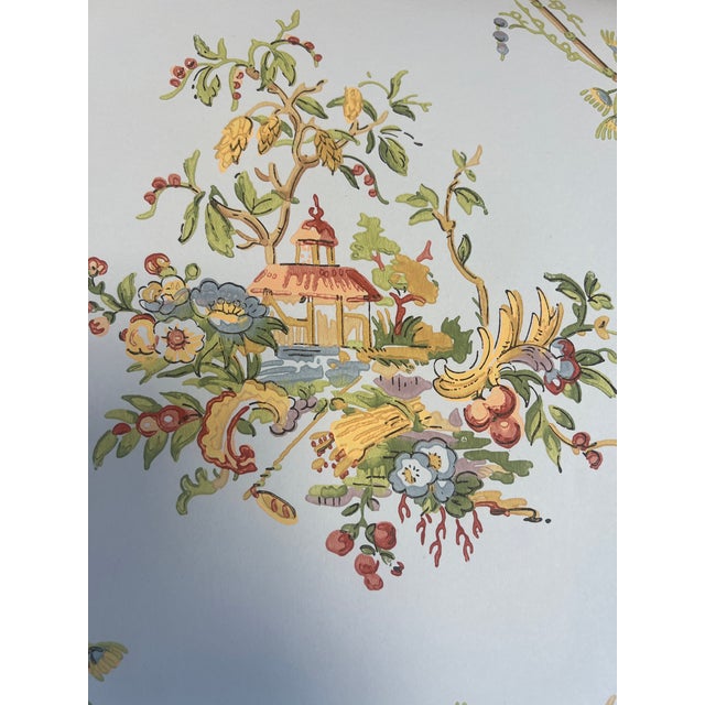 Charming Vintage Zoffany wallpaper A double Euro roll Pulp wallpaper