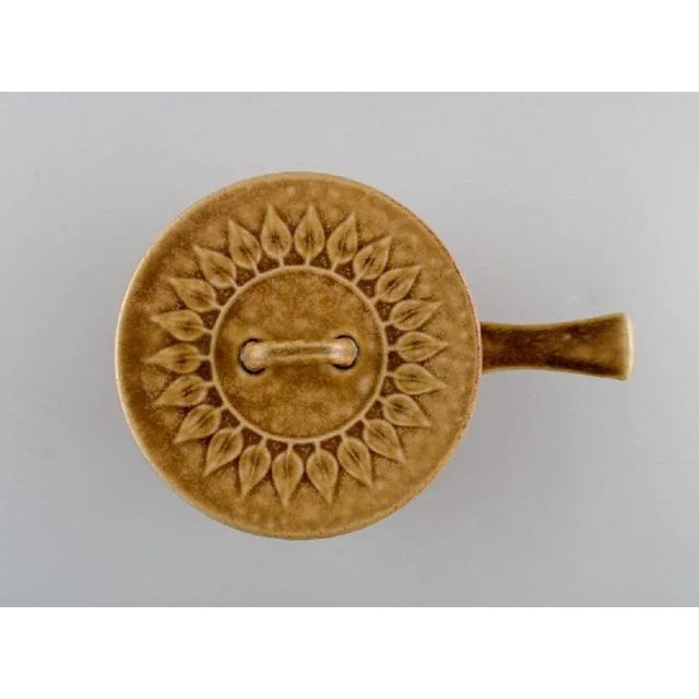 Relief Pot by Jens H. Quistgaard for Bing & Grondahl / Nissen Kronjyden For Sale - Image 3 of 6