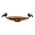 Rare Emilia Castillo Taxco Hammered Copper Toucan Centerpiece Bowl, Signed For Sale