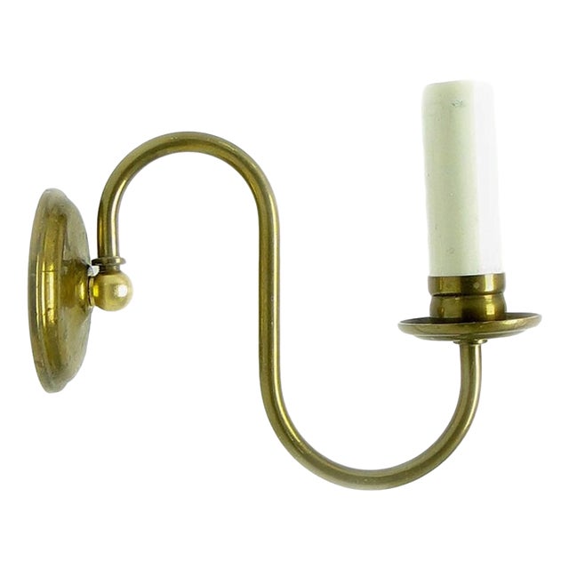 Vintage Wall Lamp in Metal, 1920s For Sale