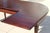 Vintage Myrtle Desk Co. Georgian Style Mahogany Curved Hunt Table / Executive Desk For Sale - Image 12 of 18