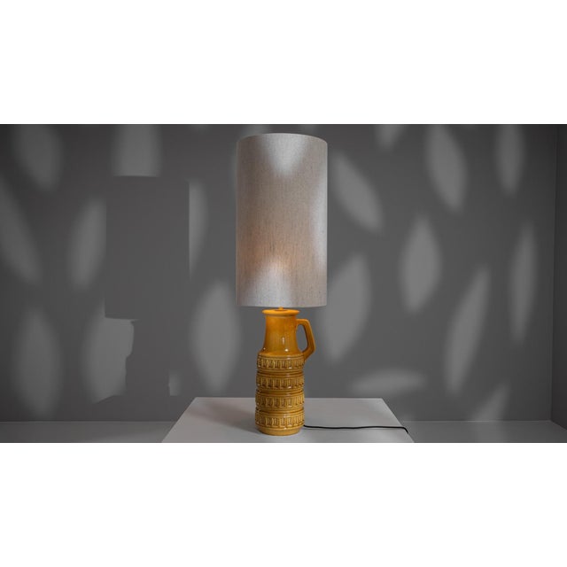 20th Century German Ceramic Table Lamp For Sale - Image 11 of 18