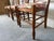 Vintage Italian Country French Provincial Wheat Sheaf Back Dining Chairs – Set of 6 For Sale - Image 11 of 12