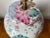 Wood Classic 'Tobacco Leaf' Chinoiserie Lamp-Wood Pedestal Base For Sale - Image 7 of 8