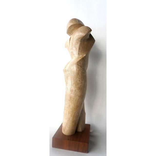 1950s 1950s Lilly M. Tussey (Bulgarian/American d.2005) - Dancer. - Modernistic Sculpture For Sale - Image 5 of 6