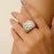 Men's Cadillac Bling Ring in 925 Sterling Silver Sparkling Zircons by Carat&her Size 8 For Sale - Image 4 of 12