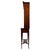 Antique Early 20th Century English Walnut Display Cabinet For Sale - Image 12 of 13