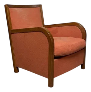 Art Deco Lounge Chair, 1940s