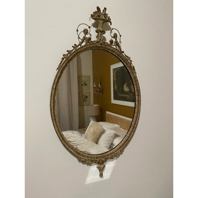 Antique French Victorian Mirror For Sale - Image 9 of 9
