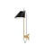 Metal GamFratesi Black and Brass 'Yuh' Wall Light for Louis Poulsen For Sale - Image 7 of 7