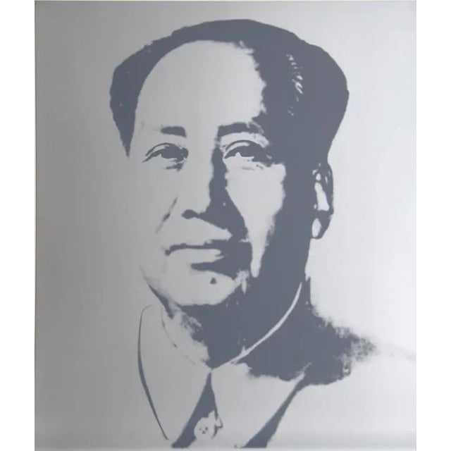 Mao 4, Andy Warhol Sunday B. Morning Serigraph, Stamped Verso For Sale