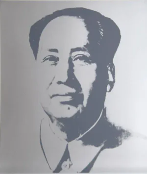 Mao 4, Andy Warhol Sunday B. Morning Serigraph, Stamped Verso