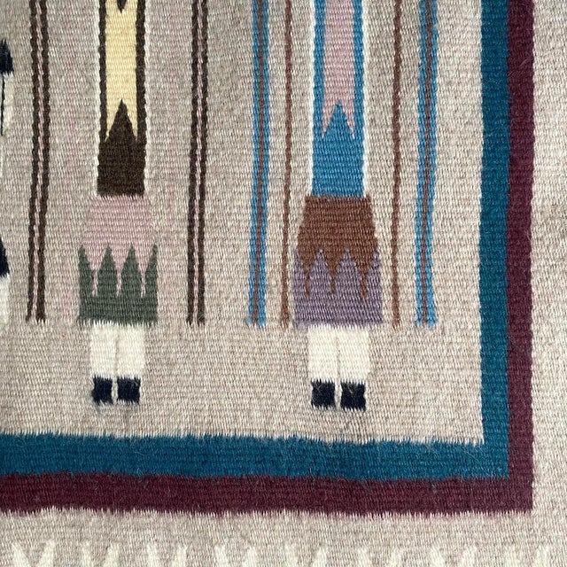 Black Vintage Navajo Rug, 1970s For Sale - Image 8 of 10
