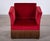 Danish Red Velvet Sofa and Lounge Chair Set, 1950s For Sale - Image 11 of 15