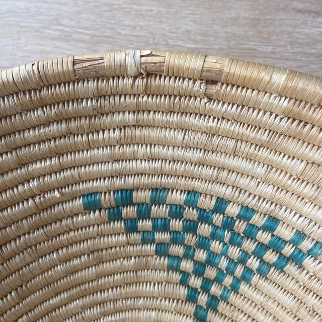 Vintage African Coil Basket Chairish