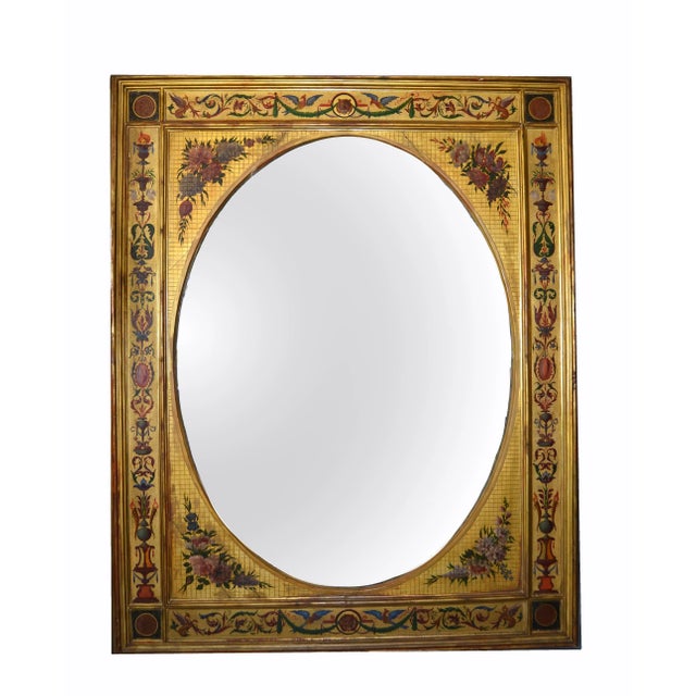 19th Century Giltwood Italian Wall Mirror For Sale - Image 10 of 11