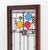 1990s After Frank Lloyd Wright Standing Modern Art Glass Panel For Sale - Image 5 of 9