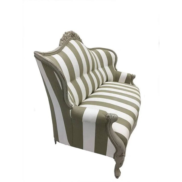 19th Century Willem III Wooden Couch For Sale - Image 3 of 5