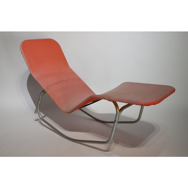 Barwa' lounge chair by Edgar Bartolucci for Barwa Associates. Sold with thought to be original sling. (New slings...