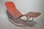 Barwa' lounge chair by Edgar Bartolucci for Barwa Associates. Sold with thought to be original sling. (New slings...