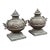 Neoclassical Style Decorative Faux Urns, Pair For Sale