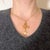 1950s French 18k Rose Yellow Gold Pearl Cross Pendant, 1950s For Sale - Image 5 of 16