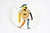 Roger Capron Hand-Painted Glazed Earthenware Plate with Eye-Shield Hoplite by Roger Capron for Vallauris, 1960 For Sale - Image 4 of 13