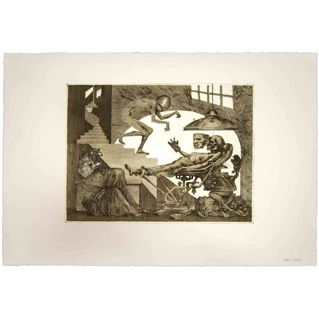 Gli Anni Del Dolore is an original artwork realized by the italian Contemporary artist Leo Guida (1992 - 2017) in 1975....