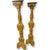 Italian Antique Italian 18 Century Gilt Wood and Mirows Candlestick - A Pair For Sale - Image 3 of 4