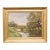French Country River Landscape, C. 1910 For Sale