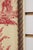 Chintz Crackle Painted Red and Cream Wall Mirror For Sale - Image 12 of 13