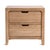 Wood Natural Conroy Wood Nightstand For Sale - Image 7 of 9