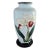 1960s Japanese Ando Cloisonné Iris Vase on Silver Body, Dated Showa 1961, With Stand, 8.75" For Sale - Image 5 of 10