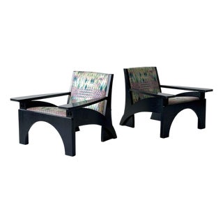 1970s Hill House Lounge Chairs by Charles Rennie Mackintosh for Cassina For Sale