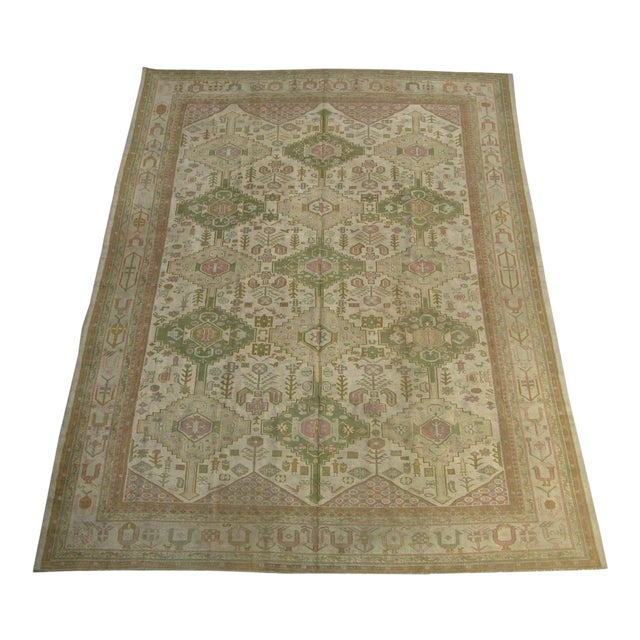 Antique Oversize Indian Rug - 18'0'' X 12'7'' For Sale