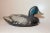 Folk Art Antique Hand Carved Wood Folk Art Mallard Duck Decoy Shore Bird Sculpture Black For Sale - Image 3 of 9
