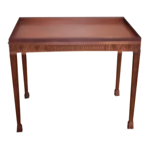 Late 20th Century Century Furniture Smithsonian Collection Chinese Chippendale Style Mahogany Tea Table